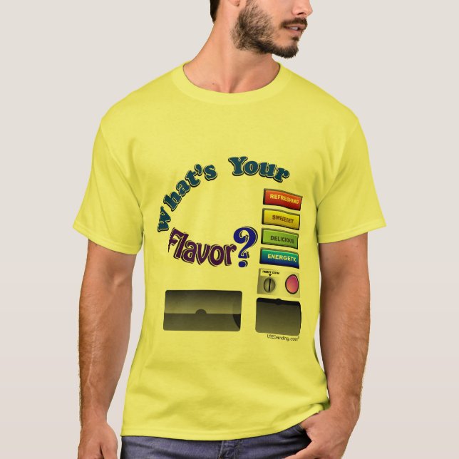 What's Your Flavour T-Shirt (Front)