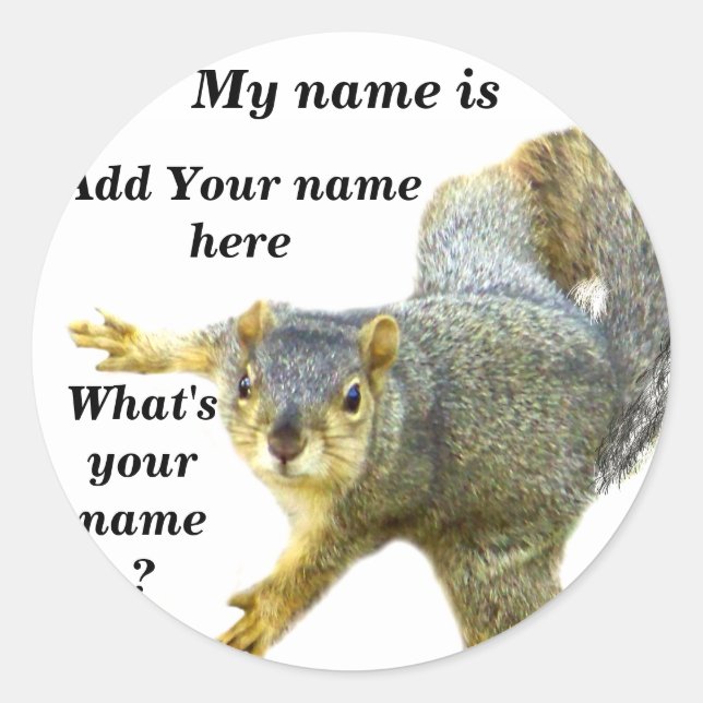 What's Your Name_ Sticker (Front)