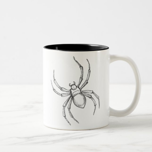 What's Your Poison? Creepy Spider Mug (Right)