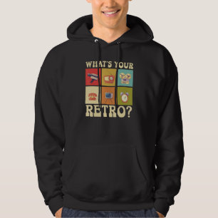 What's Your Retro Party Vintage 80s 90s Classic Hoodie