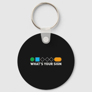 What's Your Sign Key Ring