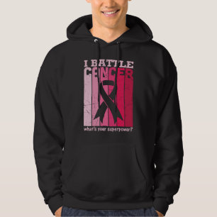 What's Your Superpower Breast Cancer Awareness Hoodie
