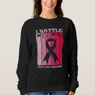 What's Your Superpower Breast Cancer Awareness Sweatshirt