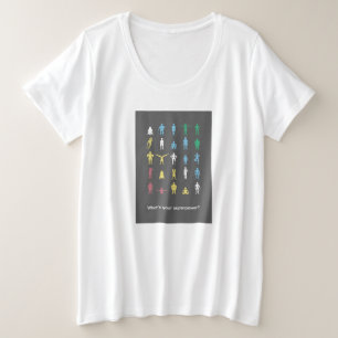 What's your superpower? Disability Pride Month Plus Size T-Shirt