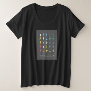 What's your superpower? Disability Pride Month Plus Size T-Shirt