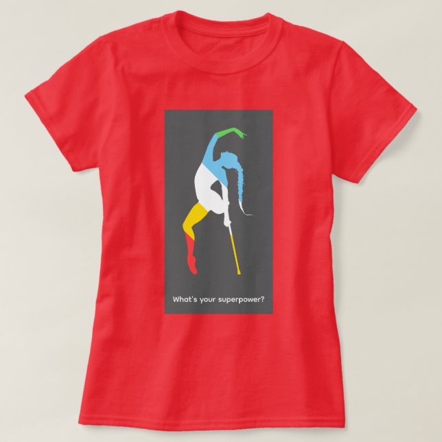 What's your superpower? Disability Pride Month T-Shirt (Design Front)
