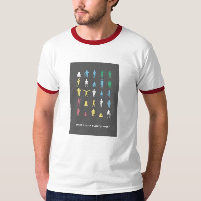 What's your superpower? Disability Pride Month T-Shirt (Front)
