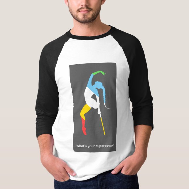 What's your superpower? Disability Pride Month T-Shirt (Front)