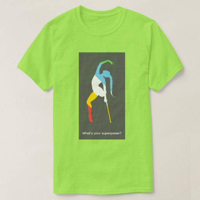 What's your superpower? Disability Pride Month T-Shirt (Design Front)