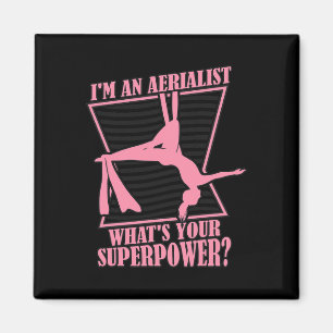 What's Your Superpower Gymnastics Aerial Yoga Aeri Magnet