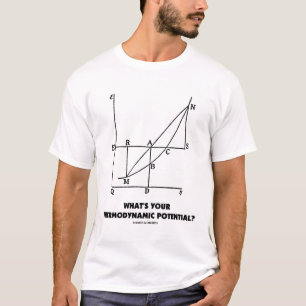 What's Your Thermodynamic Potential? Chem/Physics T-Shirt