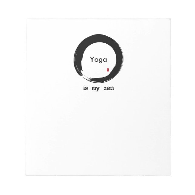 What's Your Zen? Notepad (Front)