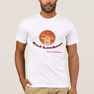 ¿WHAT'Z DA COUNT? "End Lockout" Basketball Season T-Shirt