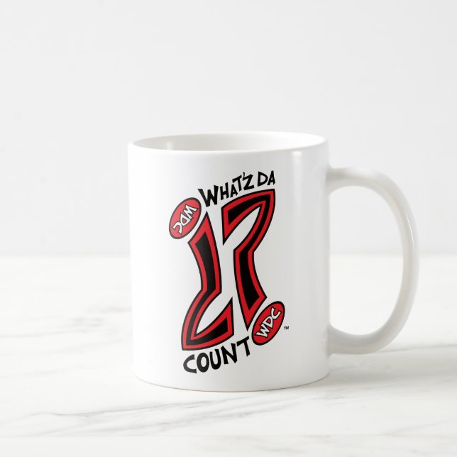 WHAT'Z DA COUNT OG QUESTION MARK MUG (Right)