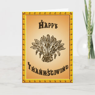 Wheat 2 holiday card