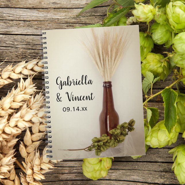 Wheat and Hops Brewery Wedding Guest Book (Creator Uploaded)