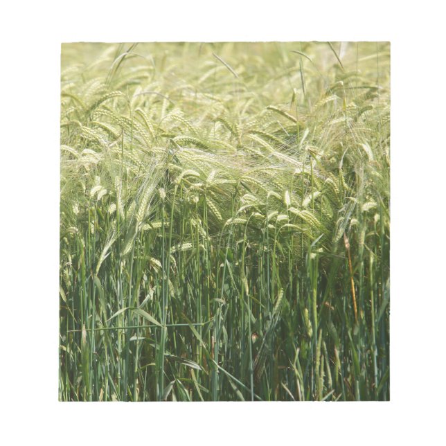 Wheat - beautiful! notepad (Front)