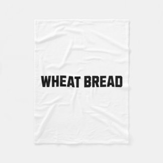 Wheat Bread Funny Costume Halloween  Fleece Blanket