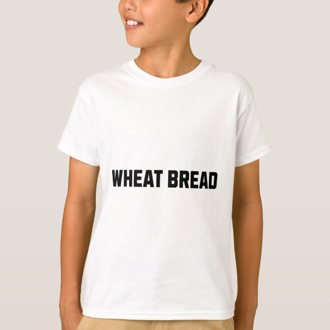 Wheat Bread Funny Costume Halloween  T-Shirt (Front)