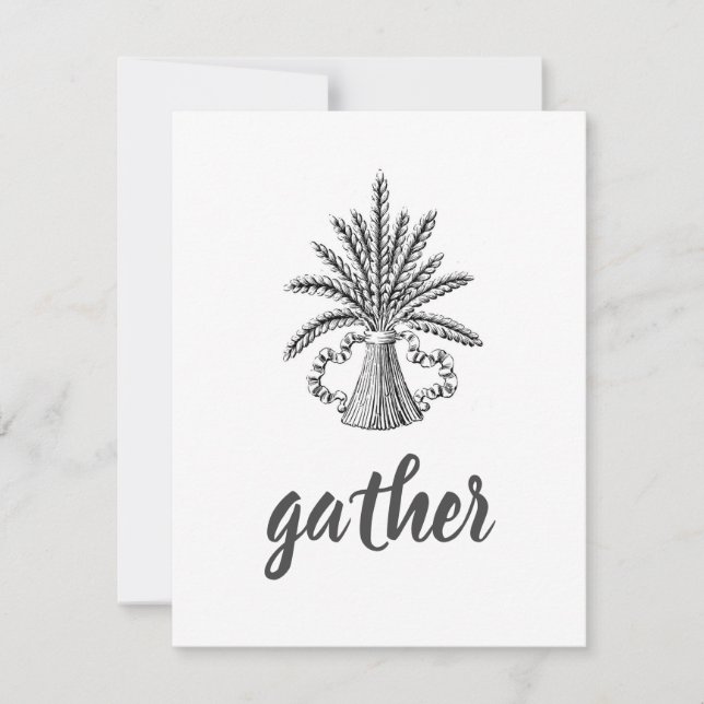 Wheat Bundle Card (Front)