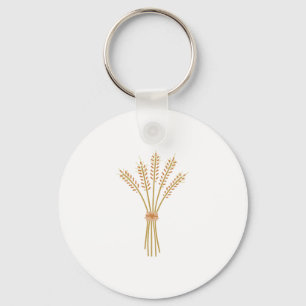Wheat Bundle Key Ring