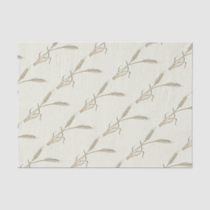 Wheat country wedding single grass tissue paper