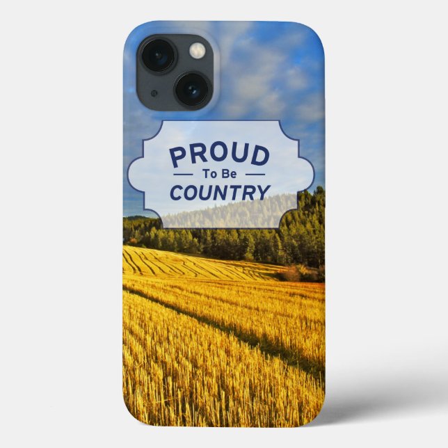 Wheat Field After Harvest Case-Mate iPhone Case (Back)