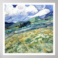 Wheat Field Behind Saint-Paul