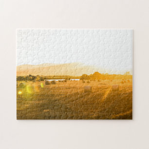 Wheat Field Dornoch, North Scotland, UK Jigsaw Puzzle