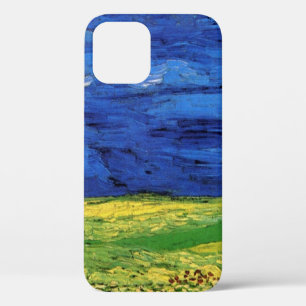 Wheat Field Under Clouded Sky by Vincent van Gogh iPhone 12 Case