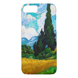 Wheat Field with Cypresses, Van Gogh Case-Mate iPhone Case