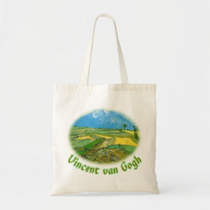 Wheat Fields at Auvers Under Clouded Sky, van Gog Tote Bag
