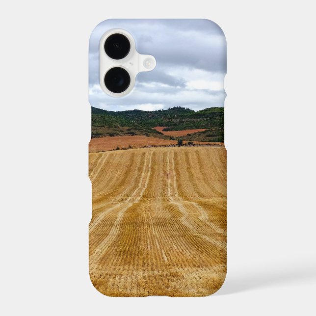 Wheat fields iPhone case (Back)