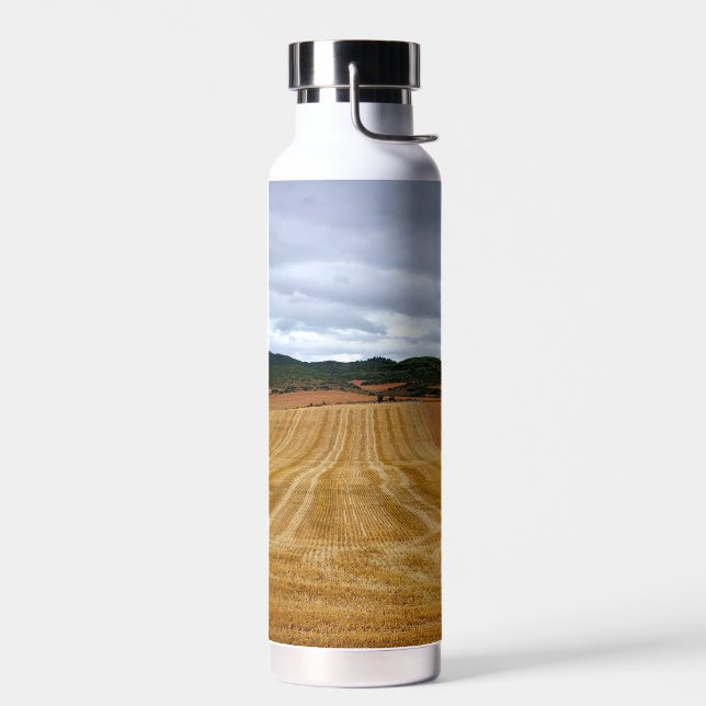 Wheat fields water bottle (Left)