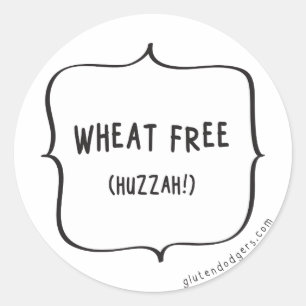 Wheat Free Stickers