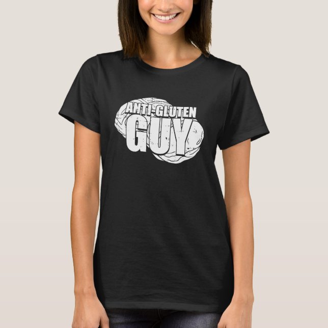 Wheat Guy Grain Diet  Food Gluten Free T-Shirt (Front)