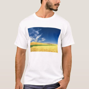 Wheat harvest on the Palouse in Eastern T-Shirt