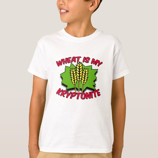 Wheat is My Kryptonite T-Shirt (Front)