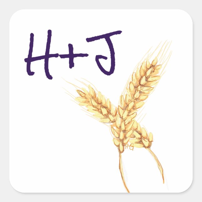 Wheat Sticker (Front)