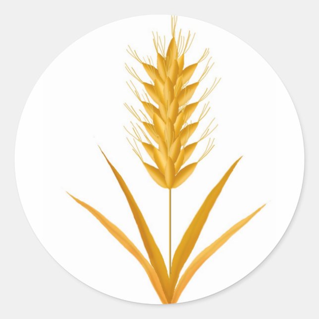 Wheat Sticker (Front)