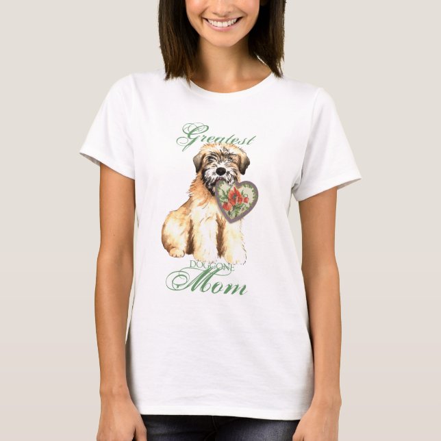 Wheaten Heart Mum T-Shirt (Front)