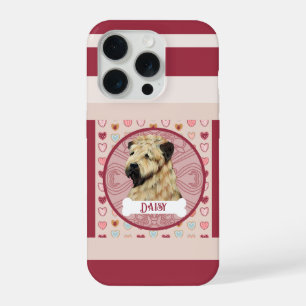 Wheaten + name Valentine Heart iPhone 11 Pro Case