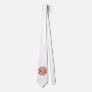 Wheaten Scottie Tartan Tie