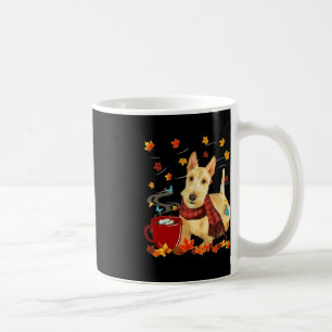 Wheaten Scottish Terrier - Fall - Chocolate - Hot Coffee Mug