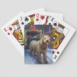 Wheaten Terrier Christmas Festive Season Playing Cards