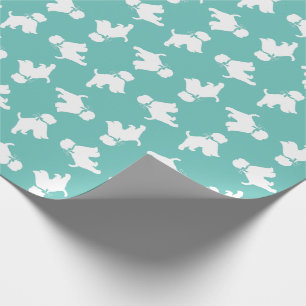 Wheaten Terrier Dog Puppy Wrapping Paper