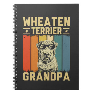Wheaten Terrier Grandpa Notebook