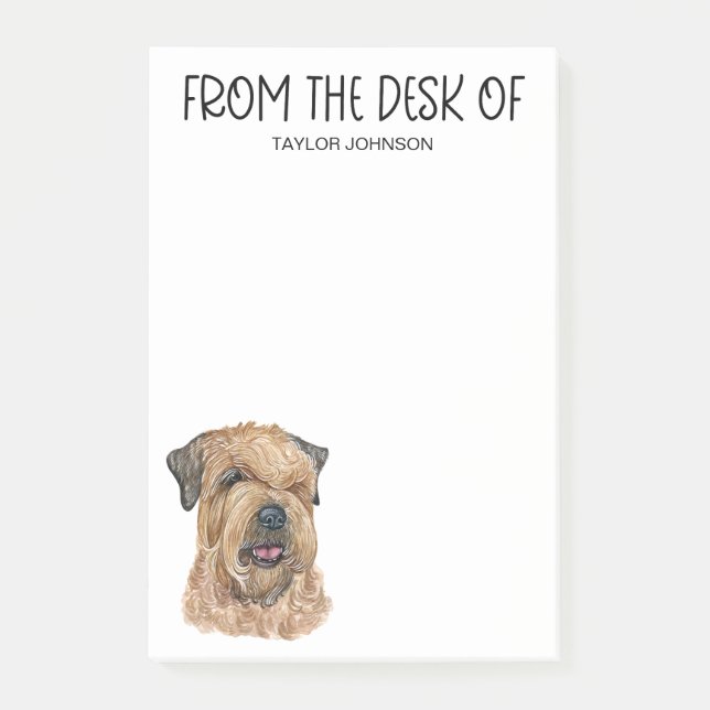 Wheaten Terrier Lover Post-it Notes (Front)