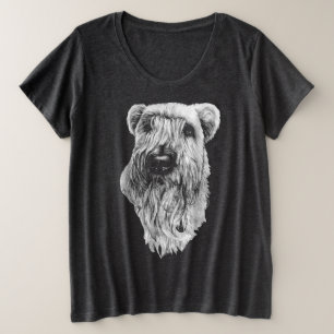 Wheaten Terrier T-shirts Plus Size Terrier Shirts