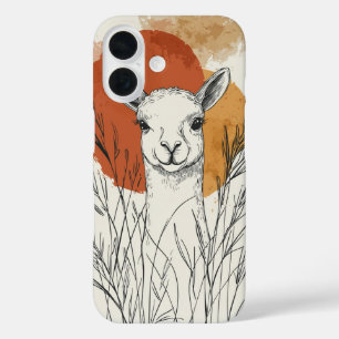 Wheatfield Deer Phone Case – Nature Style